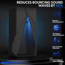 Portable Recording Booth for Home Studio, Soundproof Vocal Booth with Travel Bag for Voiceovers, Podcasts, Streaming and Music Recording