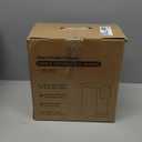 Karosie K Cup Coffee Maker, Hot & Iced Coffee Maker for K Cup and Grounds, 6-14 Oz Brew Sizes, 50oz Removable Tank, Single Cup Coffee Maker with Descaling Reminder, Stainless Steel, Black