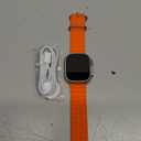 Apple Watch Ultra 2 [GPS + Cellular, 49mm] - Titanium Case with Orange Ocean Band, One Size