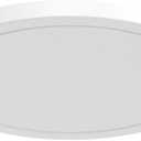 BLNAN LED Flush Mount Ceiling Light, 9 Inch 18W 3000K/4000K/5000K Hardwire Light Fixture, Ultra Thin Round White Lamp for Kitchen Porch Bedroom Hallway Stairwell Basement, Non-dimmable 1 Pack