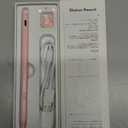 Stylus Pen for ipad 2018-2026, USB-C Fast Charging Pencil, Pixel-Perfect Tilt Sensitivity for iPad 11/10/9/8/7/6/A16, iPad mini 7/6/5, iPad Air M4/3/2 11"/13"/5/4/3, iPad Pro M5/4 13"/12.9/11 Pink