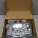 LEAPTREND Carburetor 1906 AVS2 650 CFM with Electric Choke Compatible with 1906 AVS2 Series 650CFM Carburetor 4 Barrel Annular Booster Satin Finish Square Bore