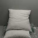 Phantoscope 18 x 18 Pillow Inserts - Throw Pillow Inserts with 100% Cotton Cover - Square Forms Pillow Sham Stuffer - Decorative Couch Cushion Pillows (2 Pack, 18 Inches) (White)