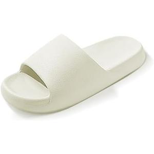 Jerzmy Comfy Slides for Women Men | Extra Soft Pillow House Slippers Pool Shower Shoes | Non Slip Cloud Sandals for Summer Indoor Outdoor Beach, Size 40-41