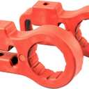 Lift Jack Handle Keeper Isolator Farm Jack Handle Bar Protector Jack Mount Bracket (2Pack)(Red)