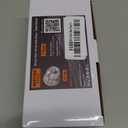 BESTTEN Keyed Entry Door Knob with Lock, Interior and Exterior Door Lock, Standard Ball, Satin Nickel