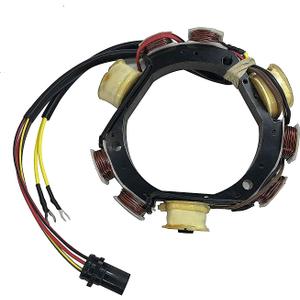 Stator For Johnson Evinrude Outboard 12Amp 173-4560 584560 763763 35 40 50 60 65 70HP 1992-2005 2/3Cyl 2Stroke Loop Charged