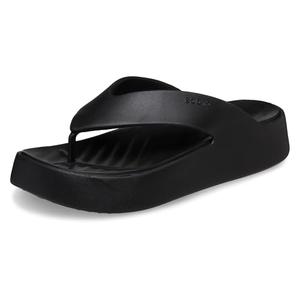 Crocs Women's Getaway Platform Flip Flop Sandals, Black, 9 Women