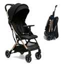 COOL KIDS Portable Stroller with Automatic FoldLightweight Umbrella Stroller with Pop Out Sun CanopyCompact Strollers for Travel(Rose Gold)
