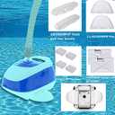 Pool Cleaner Part Kit Compatible with Hayward Pool Vacuum, Hayward Navigator Parts with AXV417WHP Pod Swings, AXV604WHP Front and Rear Bezels, AXV434WHP Flaps, AXV414P Pod Shoes 10PCS