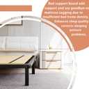 Imperius Foldable Box Spring, Bunkie Board, Bed Support Slats,Queen 80"X57"