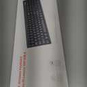 Lenovo 100 Wireless Compact Keyboard  Cordless Keyboard for PC & Laptop with Windows  Silent Keys  Full-Size Layout with Numeric Keypad  Plug & Play USB Receiver  Portable, Black