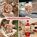 NewEleven Baseball Gifts - Baseball Ornaments for Christmas Tree, Baseball Lover, Men, Boyfriend, Him - Some Boy Funny Ornament, Present for Boys - Christmas Ornaments