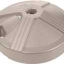 US Weight Durable 50 Pound Fillable Umbrella Base Designed to be Used with a Patio Table