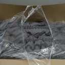 Bedsure Tufted Boho Comforter Set King Size - Dark Grey Boho Bed Set, GentleSoft 3 Pieces Farmhouse Shabby Chic Embroidery Bedding, Gifts for Woman, Soft Jacquard King Comforter for All Seasons