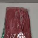 Simplebrand Ava Burgundy Short Blackout Curtains for Bedroom 45 Inches Long 2 Panels Set, Solid Thermal Insulated, Energy Saving Window Treatment Curtains Blackout Drapes, W40 x L45 Inch, Burgundy