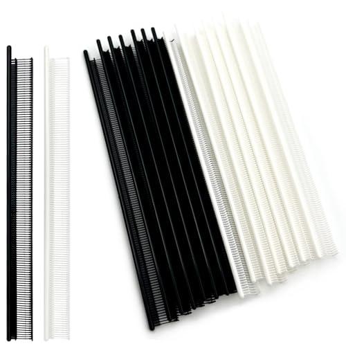2000PCS Micro Stitch Gun Fasteners Kit – 0.18 Inch Extra-Fine Tagging Gun Fasteners for Mini & Micro Stitch Guns (1000 White + 1000 Black)