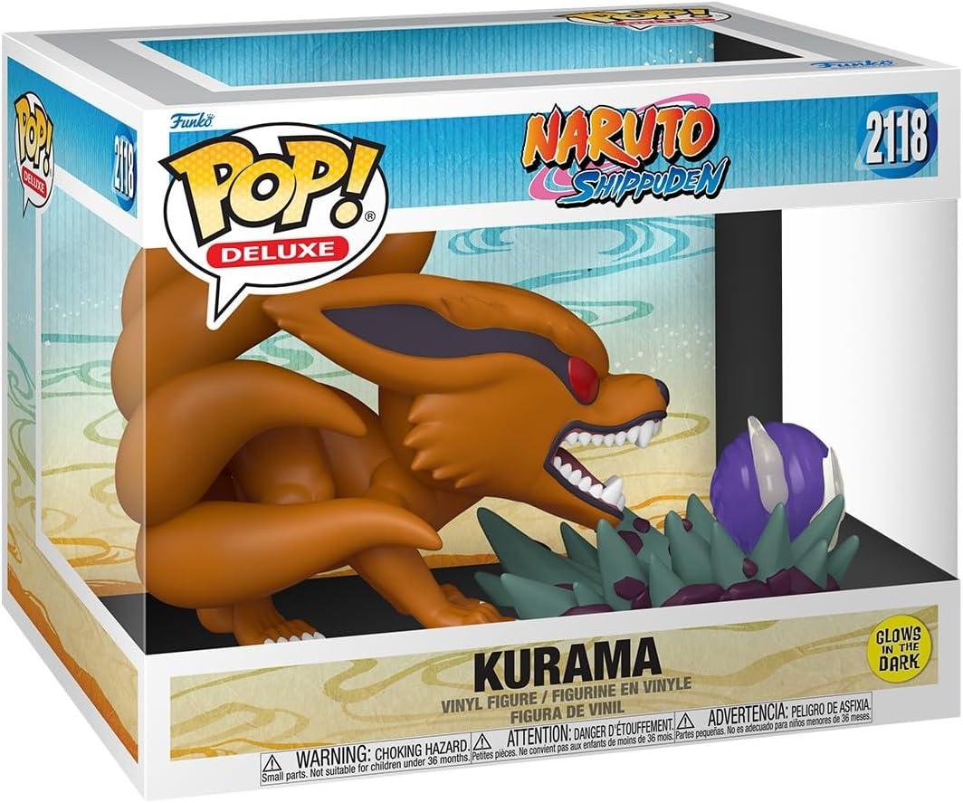 Funko Pop! Deluxe: Naruto: Shippuden - Kurama - Collectable Vinyl Figure - Gift Idea - Official Merchandise - Toys for Kids & Adults - Anime Fans - Model Figure for Collectors and Display