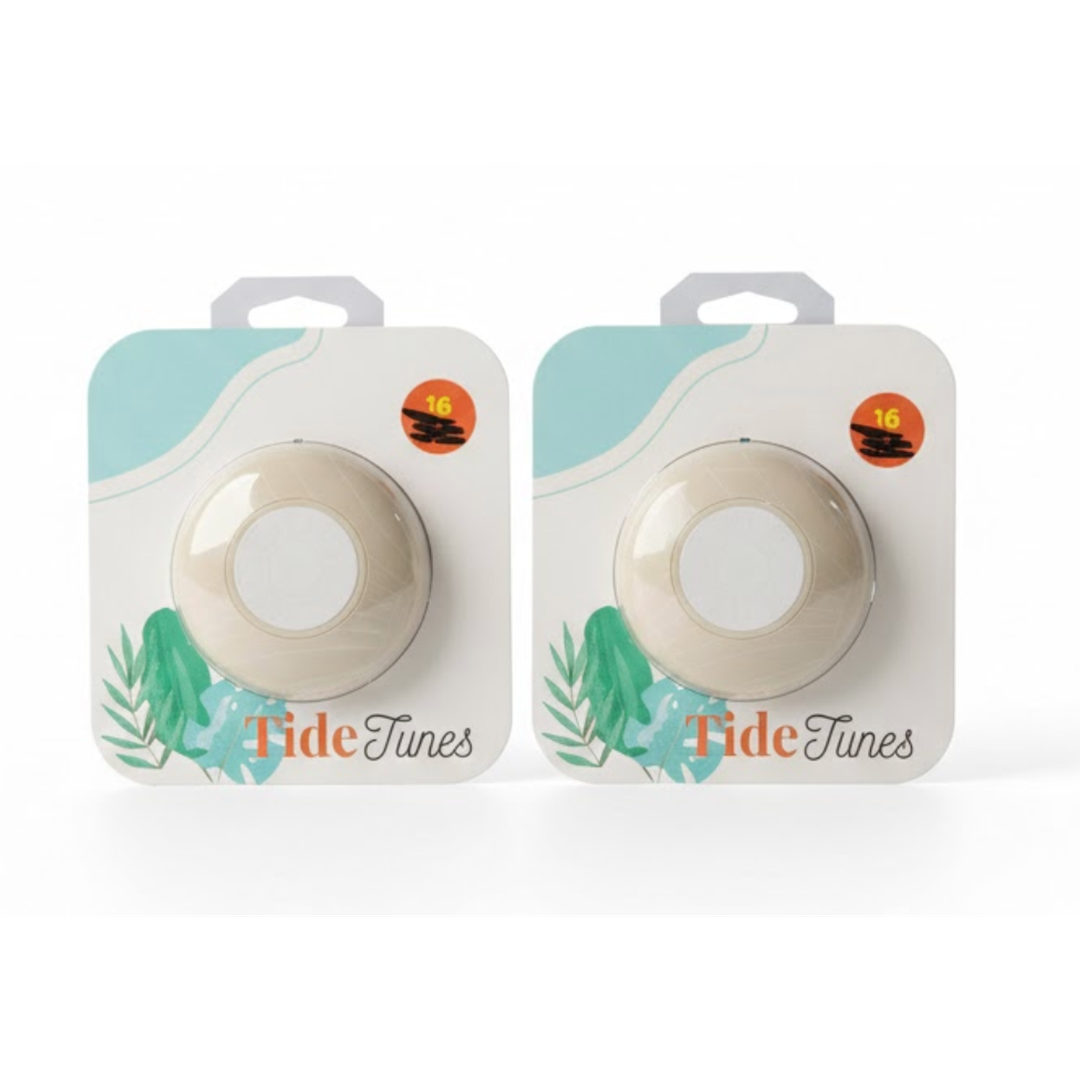 Seashell Bluetooth Speaker White 2 Pack