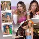 KooKaStyle Hair Extensions, 7PCS Clip in Long Mermaid Wavy Hair Extensions Thick Natural Hairpieces Double Weft for Women Full Head (20 Inch, Dirty Blonde)