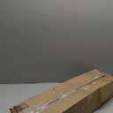 DEXI Ultra Thin Entryway Indoor Door Mat 24x36, Non Slip Rubber Backing Inside Entry Mat, Low Profile Easy Clean Dirt Trapper Doormat for Inside Entrance Patio, Beige