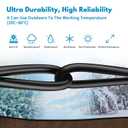 Vabogu Cat 8 Ethernet Cable 30FT, Heavy Duty 26AWG High Speed 40Gbps 2000MHz, Gold Plated RJ45 Shielded, Weatherproof Indoor & Outdoor LAN Cable for Gaming PC PS5 Xbox Modem Router