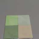 Thenshop 12 Pads Sage Green Sticky Notes 3''x3'', Self Stick Notes Pads Sage Green Office Supplies, Vintage Aesthetic School Accessories 50 Sheets/pad