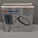 6PK 15.8 Inch Dimmable Flush Mount LED Ceiling Light Fixture, 32W,3200LM,3000K/4000K/6000K CCT Selectable,0.67 inch Super Slim LED Ceiling Light for Bedroom,Hallway,Kitchen (White)