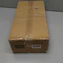 WOPITUES Floating Shelves for Wall with Cube Shelf, Wall Shelves with Metal Rail for Bathroom Decor, Bathroom Organizers and Storage, Over Toilet Shelves for Toilet Paper-Black (15.7 inch)