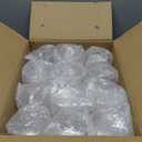 48 Pcs Ribbed Martini Glasses 10 oz Disposable Plastic Vintage Ribbed Coupe Glasses Cocktail Unbreakable Dessert Parfait Glassware for Wedding Birthday Party Supplies (Clear)