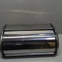 HOME IT Stainless Steel Bread Box for kitchen, bread bin, bread storage Bread holder 16.5x10x8, One