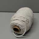 FLIPPED 100% Natural Cotton Macrame Cord,5mm x110 Yards Macrame Cords Colored Cotton Macrame Rope Craft Cord for DIY Crafts Knitting Plant Hangers Christmas Wedding Dcor (Beige, 5mm110yards)