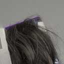 KooKaStyle Invisible Wire Hair Extensions Long Wavy Layered Synthetic Hair Extensions with Transparent Wire Adjustable Size 6 Secure Clips Grey/Sliver Mixed Hairpieces for Women 20 Inch