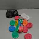 Tizikcon 20 PCS Magnetic Reusable Water Balloons, Refillable Silicone Bath Pool Beach Toys for Kids, Quick Fill Self-Sealing Splash Balls for Outdoor Water Fun Summer Family Games