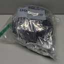 DaYammi 150 Pcs Black Silver Plastic Plates & Silver Plastic Silverware,Black silver Disposable plates for Include 30 Dinner Plate,30 Dessert Plate,30 Knives,30 Forks,30 Spoons for Party Wedding