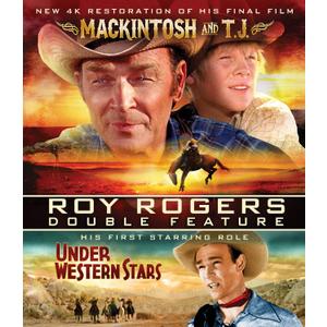 Roy Rogers - His First & Last Double Feature: Under Western Stars + Mackintosh & T.J. (2-Disc Collector's Set) - Blu-ray