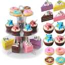 Chivao 13 Pcs Fake Bread with Basket Artificial Food for Display Photo Props Realistic Bread Toy Set Simulation French Loaf Faux Pastries Food Model for Bakery Home Kitchen Decoration(Donuts)