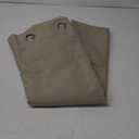 HolidayIdeas Outdoor Curtains for Patio Waterproof-4 Panels Linen Gazebo Curtains 54"x84"-Indoor/Outside Privacy Taupe Curtains Weatherproof Weighted for Pergola, Porch,Backyard,Living Room,Sunroom