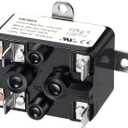 Dreyoo 1 Pack 24V Fan Relay, 90-980 Isolation Relay AC Switch SPST with UL Certification Compatible with Goodman HVAC Furnace Blower Humidifier Blower Heat Sequencer