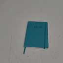 2025-2026 Planner - Weekly and Monthly Planner, Oct 2025 - Dec 2026, Holidays, Contacts and Notes Pages, Vegan Leather Cover, Elastic Closure, 5.5”x8.25”, Teal