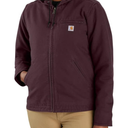 Carhartt Women's Loose Fit Washed Duck Sherpa Lined Jacket. Size XXL