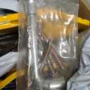 Tractor Bucket Protector(Upgraded Version), 2 Pcs Ski Edge Protector, Turf Tamer Skid Protector with Grade8.8 Double Lock Nuts and Bolts, Heavy Duty Steel for Snow Removal Spreading Gravel,Yellow