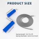 Drain Snake, Drain Auger with Drill Attachment, 16.4 Feet By 6MM Plumbing Snake Auto Feed Flexible Hair Drain Clog Remover for Kitchen, Bathrom and Shower Sink