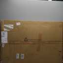 Folding Laptop Computer Desk, Standing Desk, 31in Small Desk for Sitting or Standing, No Need to Assembly, Suitable for Home, Office, Writing (Wood Board Color)