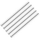 YTKavq Stainless Steel Round Rod，1/2"(12.7mm) Diameter 8"(200mm) Length 304 Stainless Steel Metal Rods for Crafts,DIY, Industry, Decoration(4 pcs)