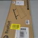 24 Inch Teak Floating Shelves Set of 2 - Solid Natural Wood Wall Mounted Shelves with Invisible Brackets - Heavy Duty Waterproof Storage for Bathroom, Kitchen, Living Room & Outdoor