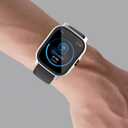 Compatible with Amazfit GTS 2 Hard PC Case with Tempered Glass Screen Protector Cover Resistant Impact shockproof Protective (6pack)