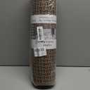 Kitchen Rugs and Mats Non Skid Washable Set of 2 PCS, Absorbent Runner Rugs for Kitchen, Farmhouse Weave Floor Mats in Front of Sink, 17.3"x 47"+17.3"x 29" (Brown)