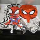 Spidey Birthday Decorations, Party Supplies Set Include  Balloons, Hanging Swirls