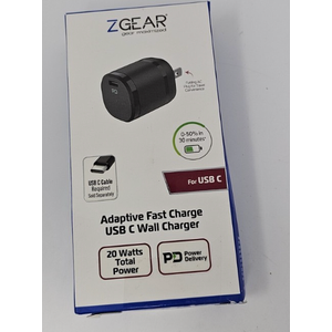 ZGR 20W TYPE C USB WALL CHARGER
